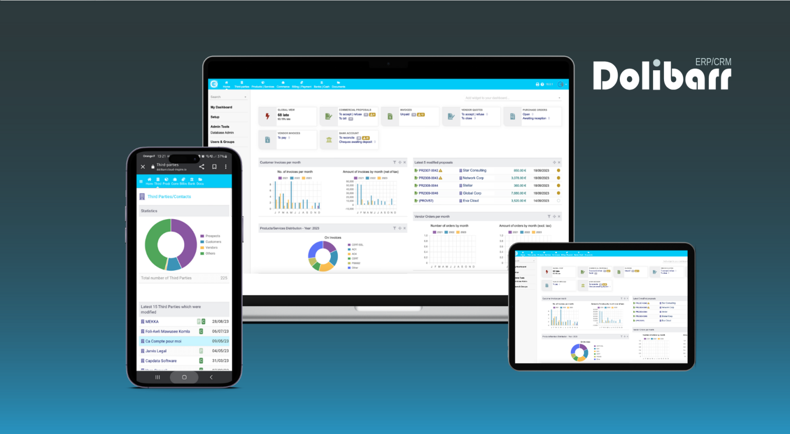 Dolibarr CRM and ERP for your business - Buy at Cloud Inspire shop